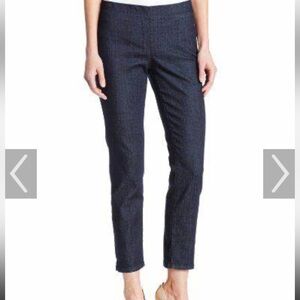 NYDJ “Millie Pull On Ankle” size 12P. Dark denim wash.